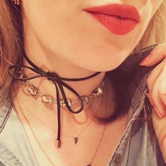 Stella & Dot | Versatile Reese Sparkle [3-in-1] Crystal+Leather Lariat N… - Picture 6 of 16